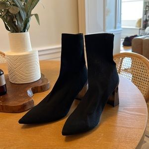 Zara booties chrome heel - Halloween Witch Costume